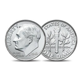 The Complete Uncirculated Roosevelt Silver Dimes 10645 0018 d coin1946
