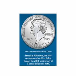 Thomas Jefferson Coin and Currency Set 1796 003 0 4
