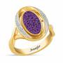 Birthstone  Diamond Flip Ring 2002 001 2 2