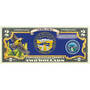 State Bird and Flower Enhanced $2 Bill Collection 11346 0018 a Nebraska