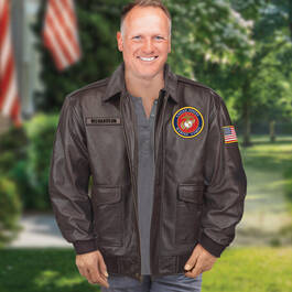 The US Marines Leather Jacket 11508 0046 m model