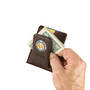 Buffalo Nickel Wallet Personalized 11932 0018 d hand