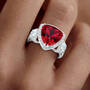 The Red Beauty 11 Carat Ring 12014 0017 m model