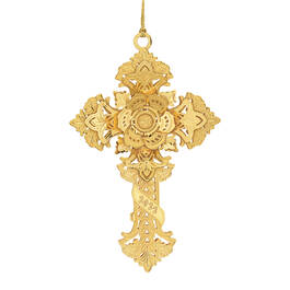 2022 Gold Ornament Collection 6536 0026 c cross