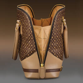 The Signature Monogram Sachel 53 0022 b sideview