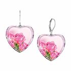 For My Daughter Enchanting Rose Crystal Earrings 5417 006 3 1