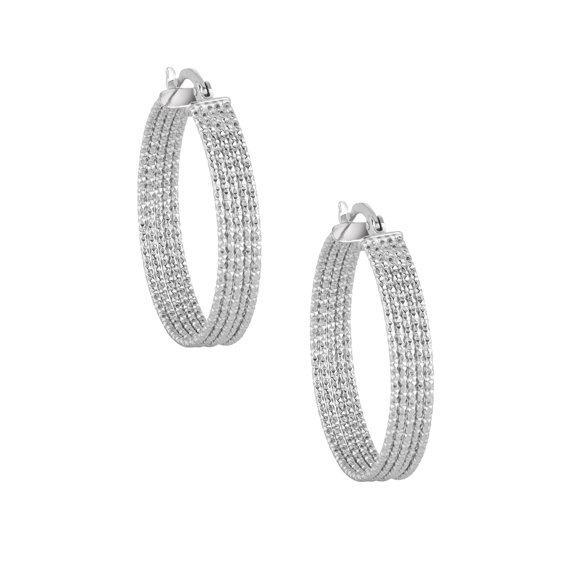 The Sensational Silver Hoops