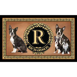 The Dog Accent Rug 6859 0033 a Boston Terrier