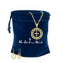 Shining Light Cross Pendant & Earring Set, Shining Light Cross Pendant Earring Set 10227 0014 g gift pouch