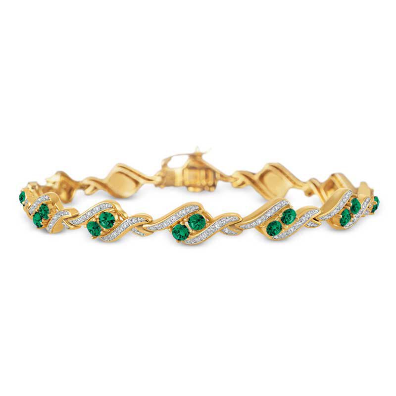 Birthstone  Diamond Bracelet 6321 001 7 5