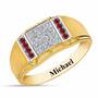 Birthstone Diamond Ring 5211 001 2 1