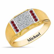Birthstone Diamond Ring 5211 001 2 1