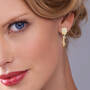 Diamond Rose Earrings 11832 0019 m model