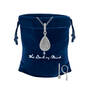 Diamond Teardrop Set 11142 0972 g giftpouch