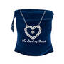 Hearts Entwined Diamond Pendant 12213 0016 g giftpouch