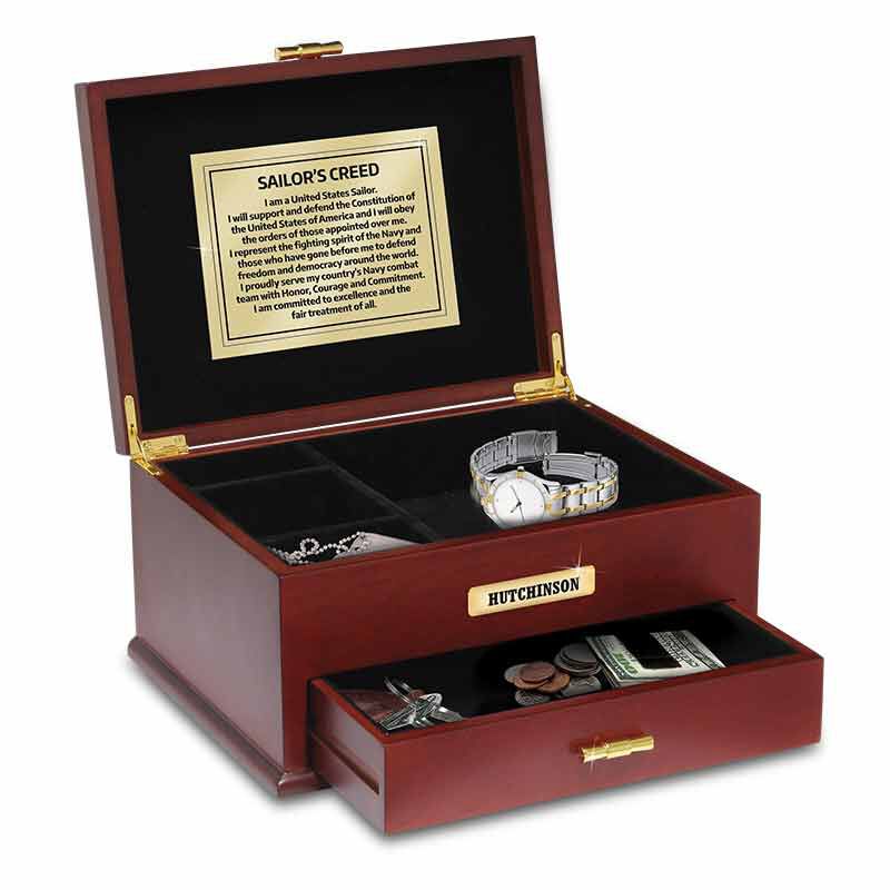 The Personalized US Navy Valet Box 1711 001 6 1
