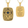 True Adventurer Created Sapphire Pendant 11242 0013 a main