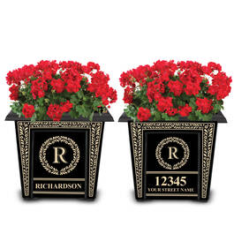 The Monogrammed Personalized Planters 10720 0016 a main