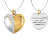 My Granddaughter I Will Always Love You Diamond Journey Pendant 6265 0015 a main