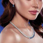 Royal Blue Statement Necklace with FREE Matching Earrings 11995 0012 m model
