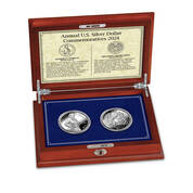Annual US Silver Dollar Commemorative Set 11590 0011 d display