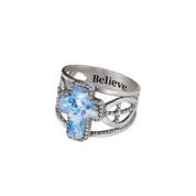 Pieces of Jerusalem Roman Glass Cross Ring 12068 0012 b ring