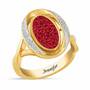 Birthstone  Diamond Flip Ring 2002 001 2 7