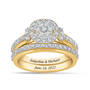 Forever Diamonds Personalized Bridal Set 10740 0012 a main