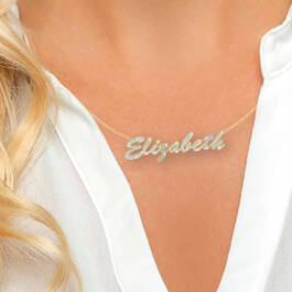 Personalized Swarovski Crystal Necklace 6573 001 2 3
