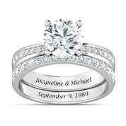 Personalized Precious Memories Bridal Set 10572 0023 a main