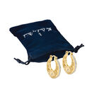 The Personalized Golden Hoops 6110 0020 g gift pouch