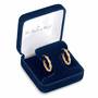 Twists of Gold 14kt Gold Hoops 2951 001 3 2