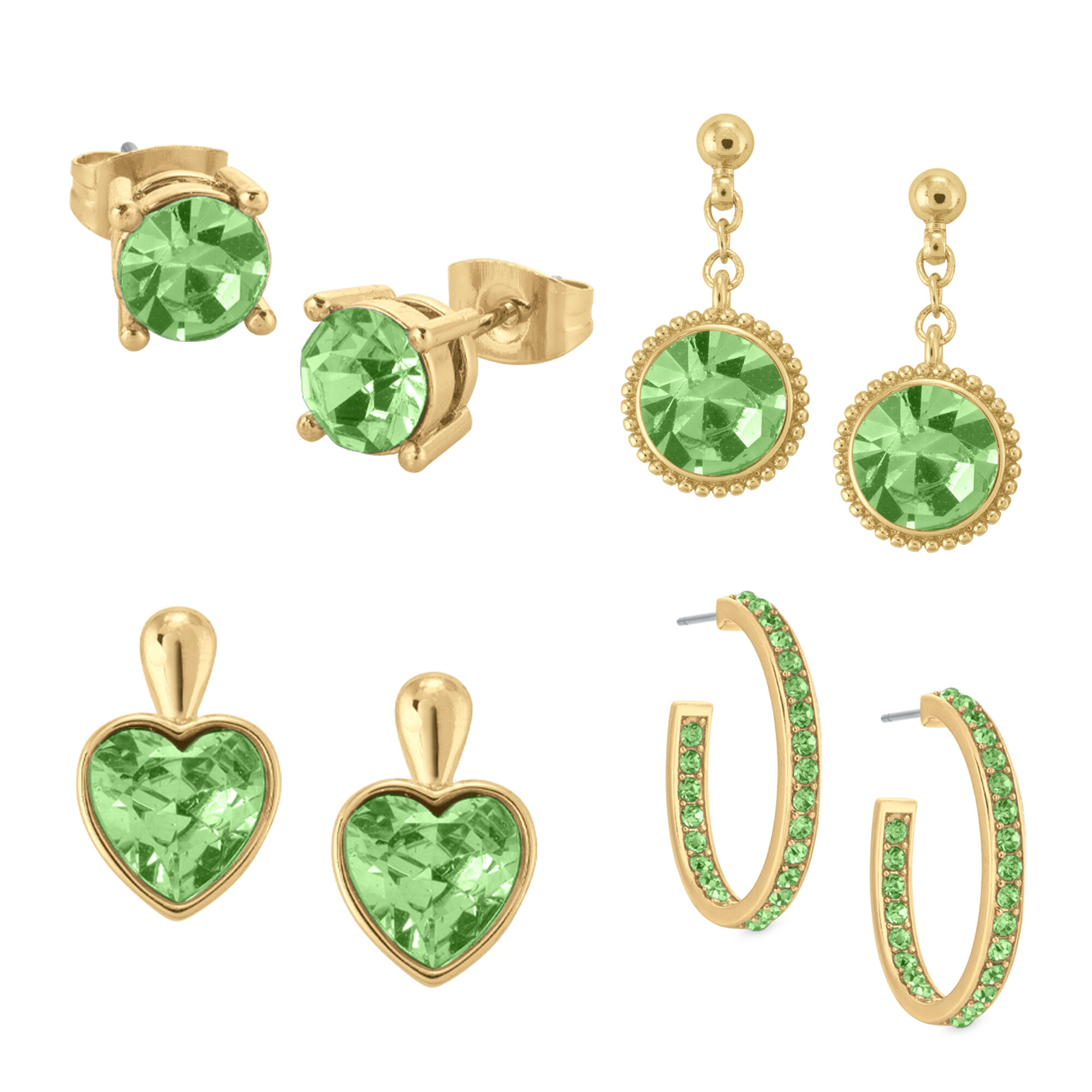 The Essential Birthstone Earring Set 11034 0015 h august