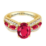 Ruby Red Ravishing Personalized Ring 10103 0013 b flat