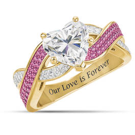 Our Love is Forever Birthstone DIamonisse Ring 10473 0015 j october