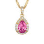 Birthstone Elegance Pendant, Birthstone Elegance Pendant 11762 0039 j october