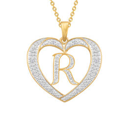 Dazzling Diamond Heart Pendant 11622 0138 a r