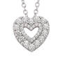 The Dazzling Diamonisse Heart Pendant 12225 0012 a main