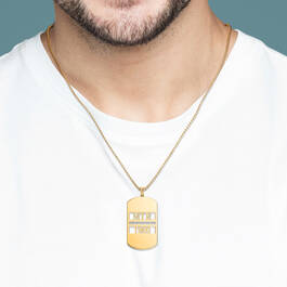 Personalized Birth Year Initial Pendant 10131 0027 m model