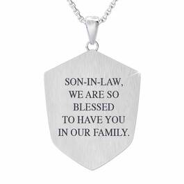 Son in Law Shield Pendant 6203 001 0 2