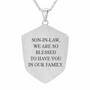 Son in Law Shield Pendant 6203 001 0 2