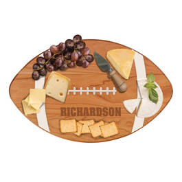 The Personalized Football Serving Board 5610 0027 b cheese
