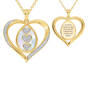 I Love You Personalized Diamond Pendant 10813 0014 a main