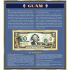 The United States Enhanced Two Dollar Bill Collection 6448 0031 a Guam