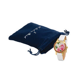 Birthstone Flower Watch 11265 0015 n giftpouch