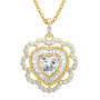 Perfectly Paired Heart Pendant with earrings 10380 0017 b pendant