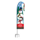 The Perfect Porch Christmas Decor 10733 0011 e snowman feather flag