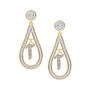 The Diamond Initial Earrings 10752 0017 t earing