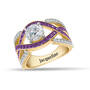 Birthstone Statement Ring 6243 0053 b february