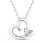 Modern Made Diamond Heart Pendant 11142 1830 a main